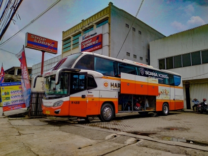 Body Bus Avante Pertama di Indonesia