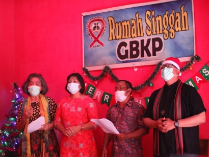 Ada Natal di Rumah Singgah GBKP Medan