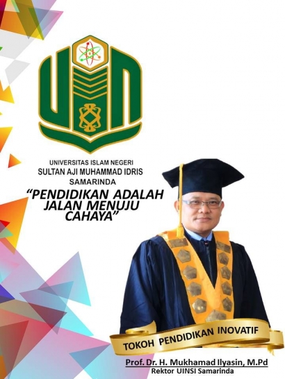 Prof. Dr. H. Mukhamad Ilyasin Dinobatkan sebagai Tokoh Pendidikan Inovatif Kaltim 2022