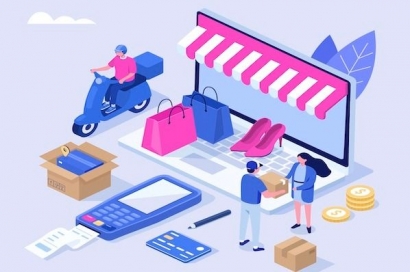 E-commerce sebagai Penggerak Utama Ekonomi Digital di Indonesia pada Tahun 2021