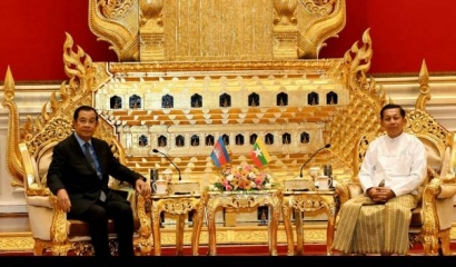 Kunjungan PM Hun Sen ke Myanmar, Dilema dan Risiko bagi ASEAN?