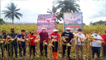KNPI Gandeng Dinas Pertanian Sulut Gelorakan Gerakan Ayo Ba Ko'bong