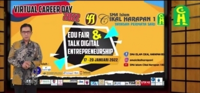 Edufair, Talk Entrepreneur di SMA Islam Cikal Harapan 1 BSD
