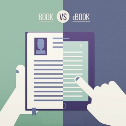 Ebook dan Buku Cetak dalam Pertarungan Menggapai Popularitas
