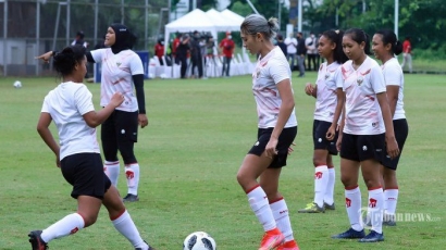 Dengan Hanya 4 Pemain Klub, Timnas Putri Indonesia Berjuang di Piala Asia Wanita AFC 2022