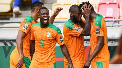 Pantai Gading Singkirkan Juara Bertahan Piala Afrika, Aljazair!