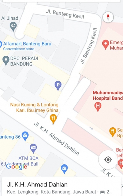 Asal-usul Nama Jalan Banteng Kecil di Kota Bandung