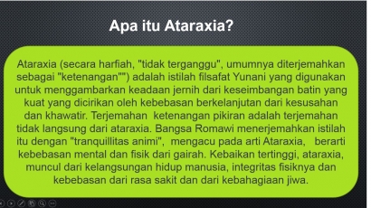 Apa Itu Ataraxia?