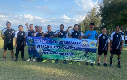 FORSGI Aceh Adakan Pertandingan Sepak Bola Persahabatan