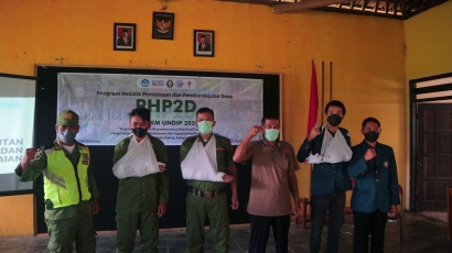 Tim KKN PHP2D KSR FKM Undip Mengadakan Workshop Tanggap Bencana di Desa Kesongo