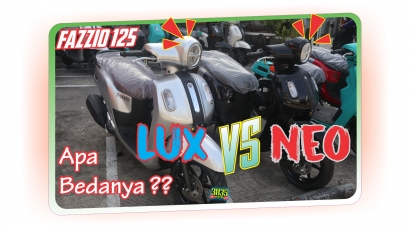 Type Neo dan Lux Yamaha Fazzio 125 ini Bedanya