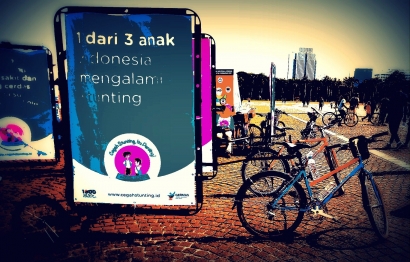 Keterlibatan Pegiat Sepeda Dalam Kampanye Cegah Stunting