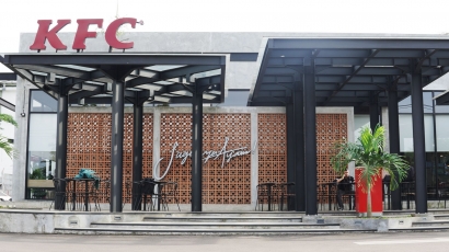Terlihat "Vintage", Waralaba KFC Menggandeng Perusahaan Lokal Bervisi Internasional, Omah Bata