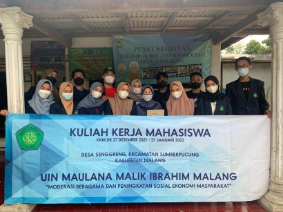 Observasi dan Penyuluhan Digital Marketing pada UMKM di Desa Senggreng oleh Mahasiswa KKM-DR UIN Malang 2021/2022