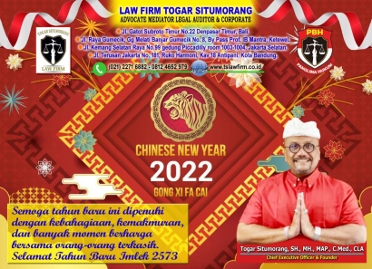 Togar Situmorang : The Year Of The Water Tiger, Gong Xi Fa Chai