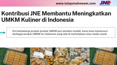Kontribusi JNE Membantu Meningkatkan UMKM di Indonesia