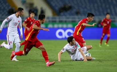 Hajar Cina 3-1, Vietnam Membuat Negeri Panda Ini Gagal ke Piala Dunia 2022 Qatar