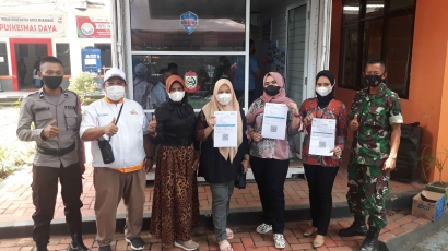 Pemerintah Kelurahan Daya Gandeng Satkes Denma Koopsud II Makassar Laksanakan Kick Off Vaksinasi Booster