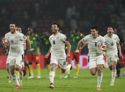 Kandaskan Tuan Rumah Kamerun, Mesir ke Final Piala Afrika 2021