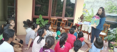Edukasi Pedoman Gizi Seimbang oleh Mahasiswi KKN TIM I Undip Tahun 2022