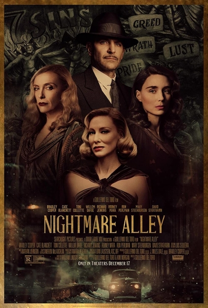 Film "Nightmare Alley", Kebohongan yang Membawa kepada Kehancuran