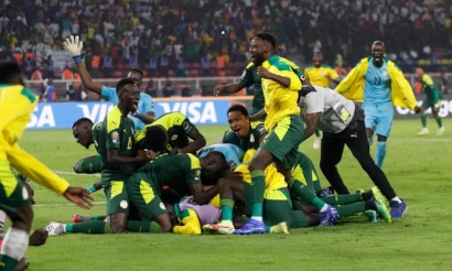 Tendangan Penalti Mane Antarkan Senegal Jadi Juara AFCON 2021