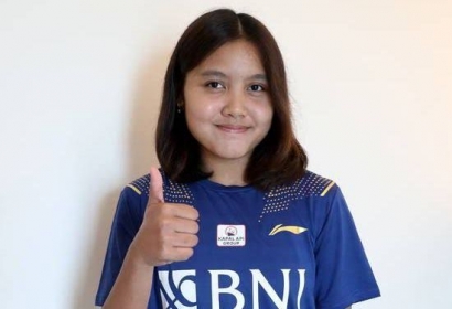 Bilqis Prasista, Anak dari Joko Suprianto dan Zelin Resiana, Siap Jadi Tumpuan Tim Putri di BATC 2022