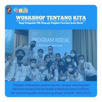 Forum GenRe Kota Banjar Partisipasi Kegiatan Workshop Tentang Kita Tingkat Provinsi Jawa Barat