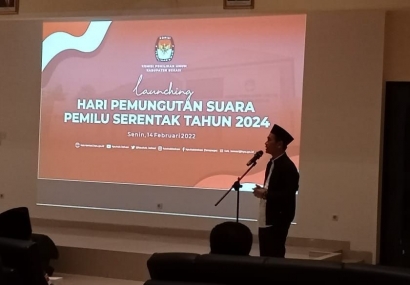 KPU Bekasi Gelar Nobar Peluncuran Pemilu 2024