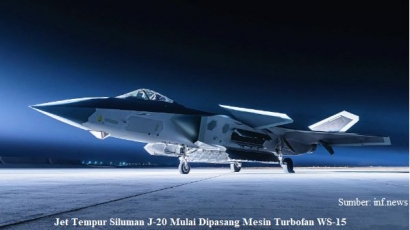 Mesin Turbofan WS-15 Selesai Diuji Dan Mulai Produksi Massal-Kemampuan J-20 Akan Meningkat