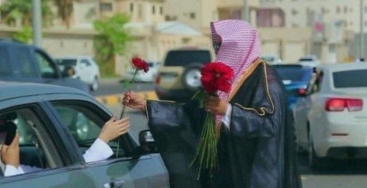 Valentine di Arab Saudi Tidak Dilarang
