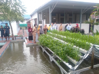Sukses Kembangkan Pembinaan Aquaponik, Lapas Pasuruan Menjadi Tujuan Studi Tiru Kelurahan Purworejo