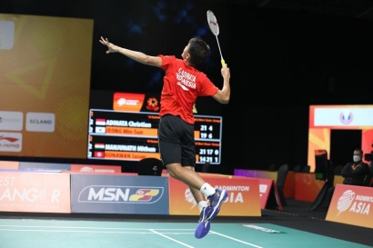Taklukan Korea Selatan, Indonesia Hampir Pasti Melaju ke Semifinal Kejuaraan Bulutangkis Beregu Asia