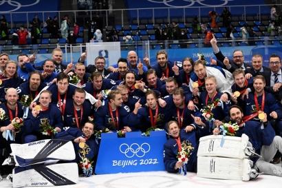 Medali Emas Hoki Es Pertama untuk Finlandia di Beijing 2022