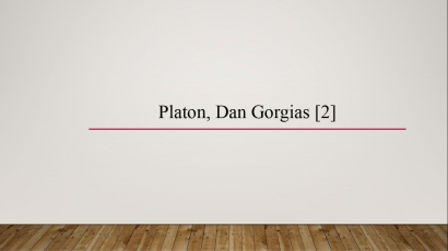 Platon, dan Gorgias [2]