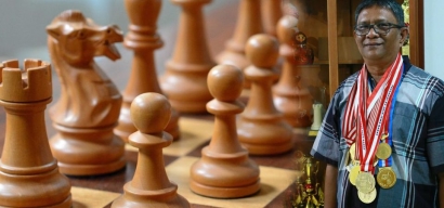 Cerdas Barus Orang Indonesia Keenam yang Meraih Gelar Grandmaster