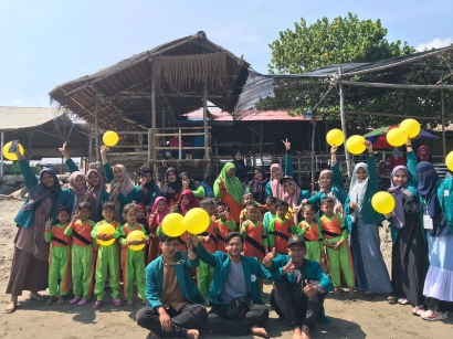 KPM Kelompok 30 IAIN Lhokseumawe Sukses Gelar Perlombaan untuk TK Az Zuhra Gampong Paya Bili