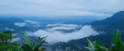 Bukit Tengku Manuk di Manggarai Timur Punya Negeri di Atas Awan