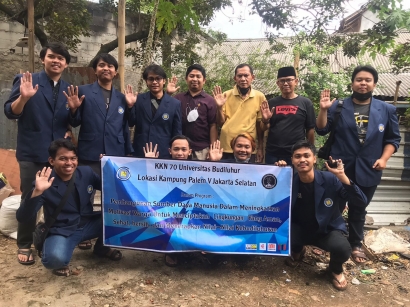 Mahasiswa KKN 70 Universitas Budi Luhur Pembangunan Sumber Daya Manusia untuk Ciptakan Lingkungan Aman Sehat
