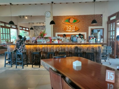 Cafe 1911 di Perkebunan Kalibendo Banyuwangi Bernuansa Etnik dan Sejuk