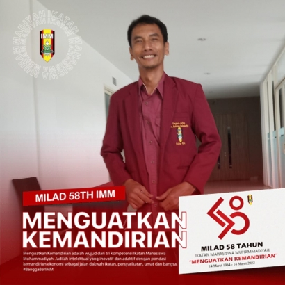 Milad 58 Ikatan Mahasiswa Muhammadiyah (IMM), Aksi Yes! Kualitas Diri Harus!!!