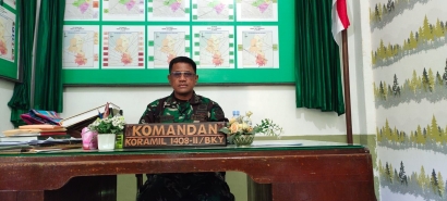 Koramil 11/Bky Petakan Titik Rawan Perang Kelompok dan Kejahatan Lain di Biringkanaya, Makassar