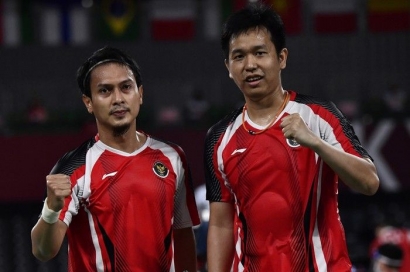 All England 2022: Indonesia Meraih Gelar Ganda Putra