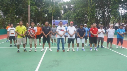 Berkunjung di Sulawesi Barat, Kakanwil Faisol Ali Sampaikan Apresiasi Kepada Tim Tennis PTP Kanwil Sulawesi Tengah