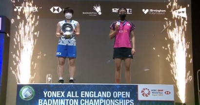 Final Tunggal Putri: Akane Yamaguchi Berhasil Meraih Gelar Juara All England 2022