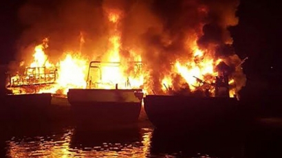 Pengalaman Mengerikan Ketika Kapal yang Kami Tumpangi Hampir Terbakar