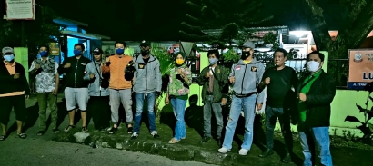 Jaga Keamanan Wilayah, Timsus Jaling Kelurahan Daya Kota Makassar Tingkatkan Kegiatan Patroli