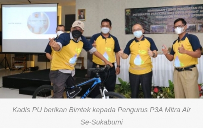 Mata Sosial Apresiasi Kinerja PU Kabupaten Sukabumi, Tingkatkan Kemampuan Mitra Air