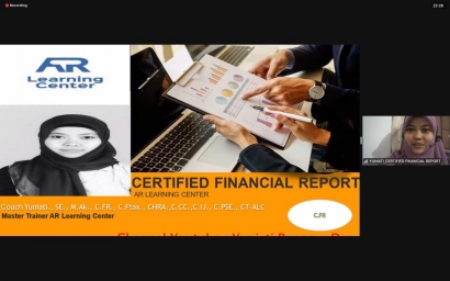 Lembaga AR Learning Center Kembali Mengadakan Certified Financial Report