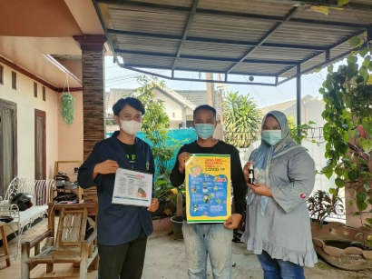 KKN Unisma 45 Bekasi "Bersama Pemuda Karang Taruna Desa Sriamur Kecamatan Tambun Utara Mencegah Penyebaran Virus Covid-19"